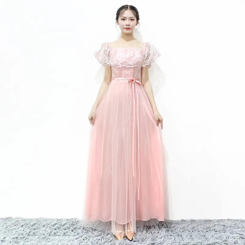 embroidered lace gown
