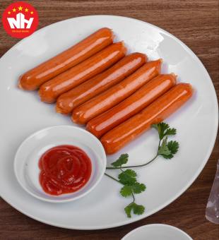 Xúc xích cá hồi Sapa 500g, làm từ những con cá hồi tươi, ngon tại Sapa.