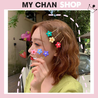 Kẹp Tóc Hoa Cúc Nhiều Màu Phong Cách Hàn Quốc - 266 - MyChan Shop