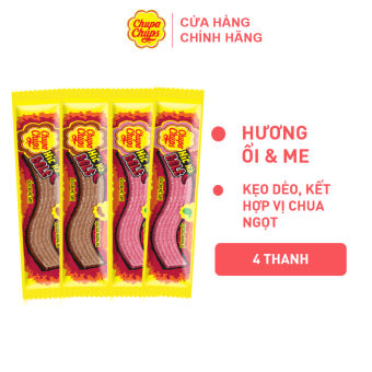 4 Kẹo dẻo Hít Hà Hương Me và Ổi ( 4 thanh )