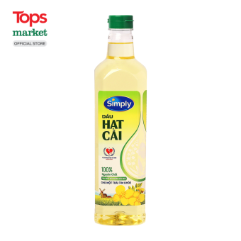 Dầu Hạt Cải Simply Nguyên Chất 1L