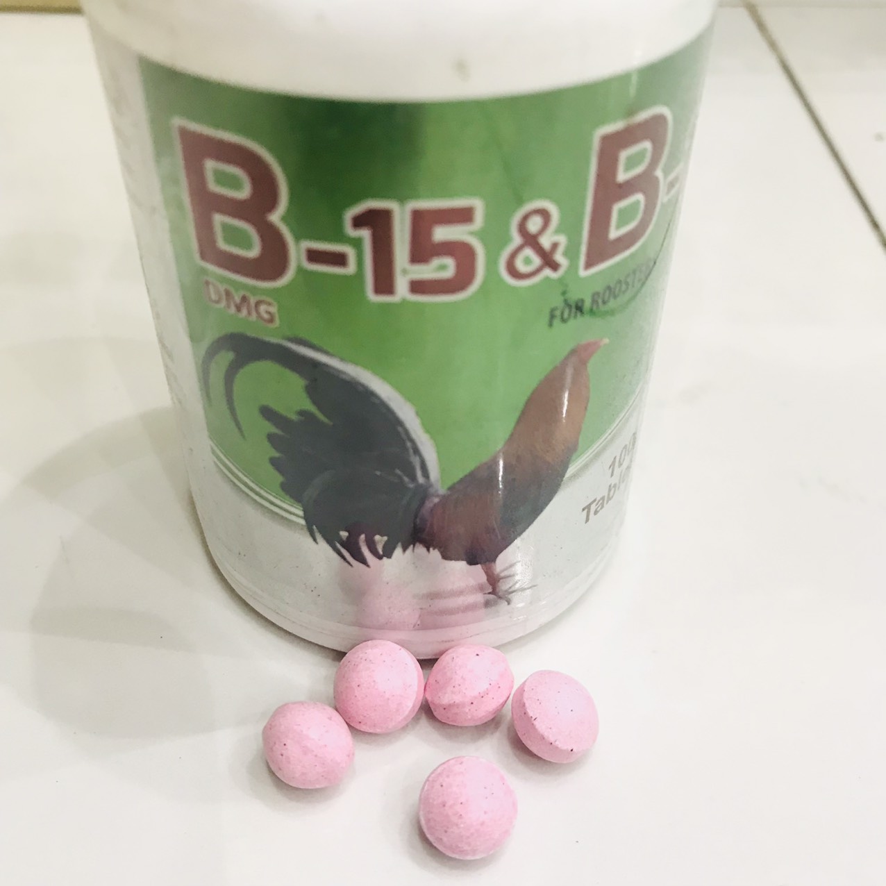 Lẻ 5 viên b15 & b12 usa - sản phẩm công lực cho gà đá