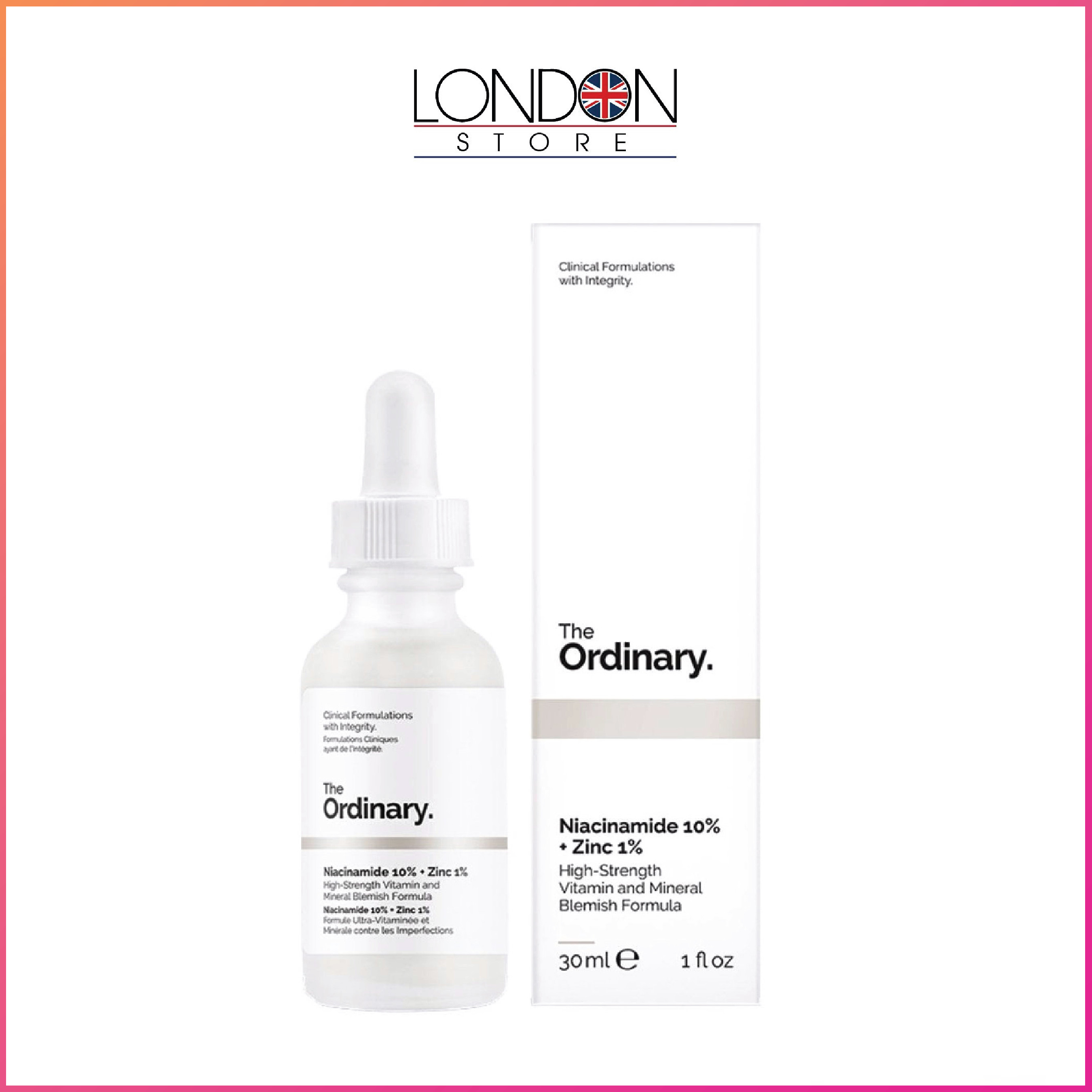 Serum The Ordinary Niacinamide 10% + Zinc 1% 30ml