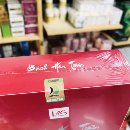 Bách Hoa Tiên - Cốm nội tiết trắng da tăng cường sinh lý nữ hiệu quả - Hộp 20 gói - Hàng chính hãng