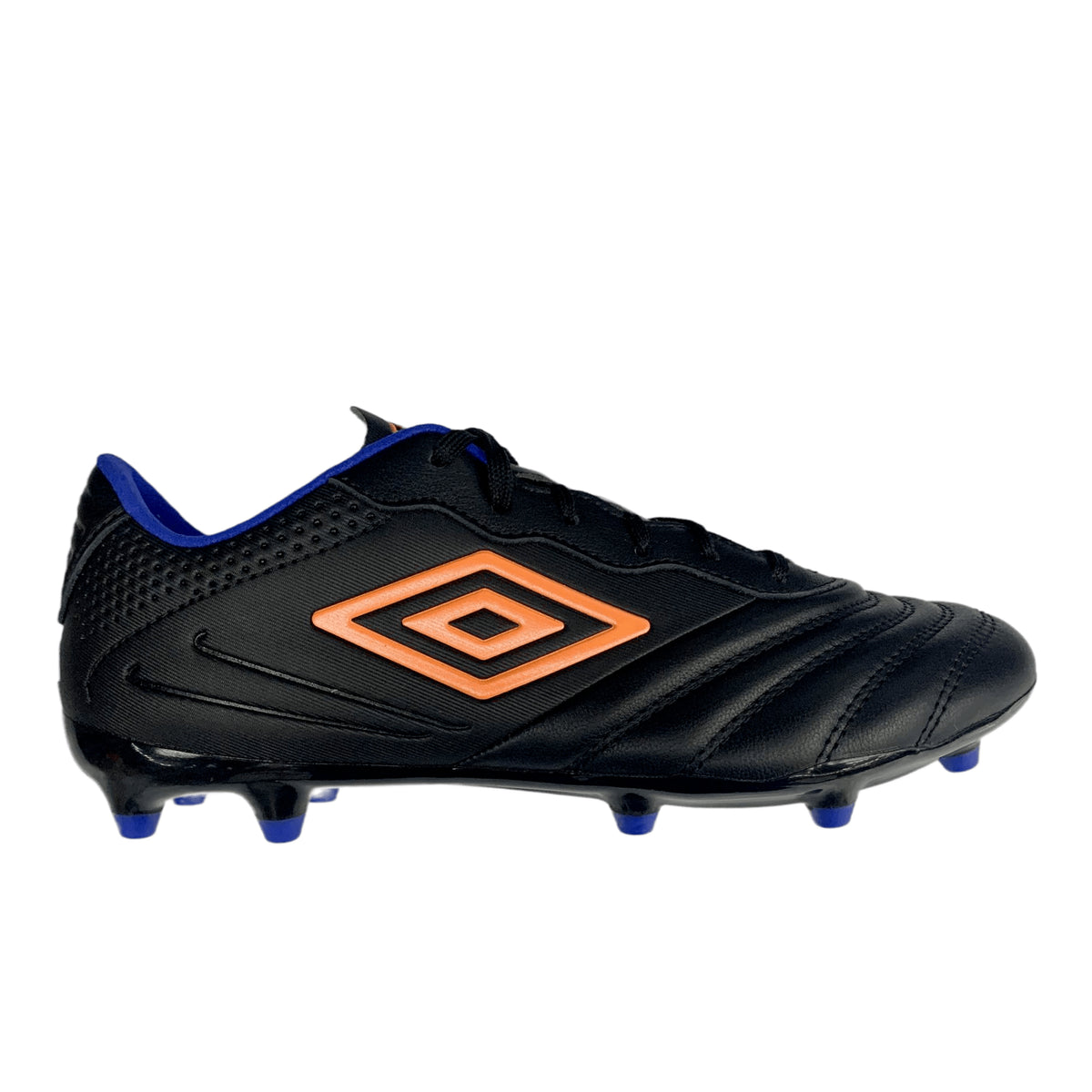 Umbro Speciali 3 Pro A SG Football Boots - Black White Vivid Blue - Size 6.5 - Soft Ground - New In Box