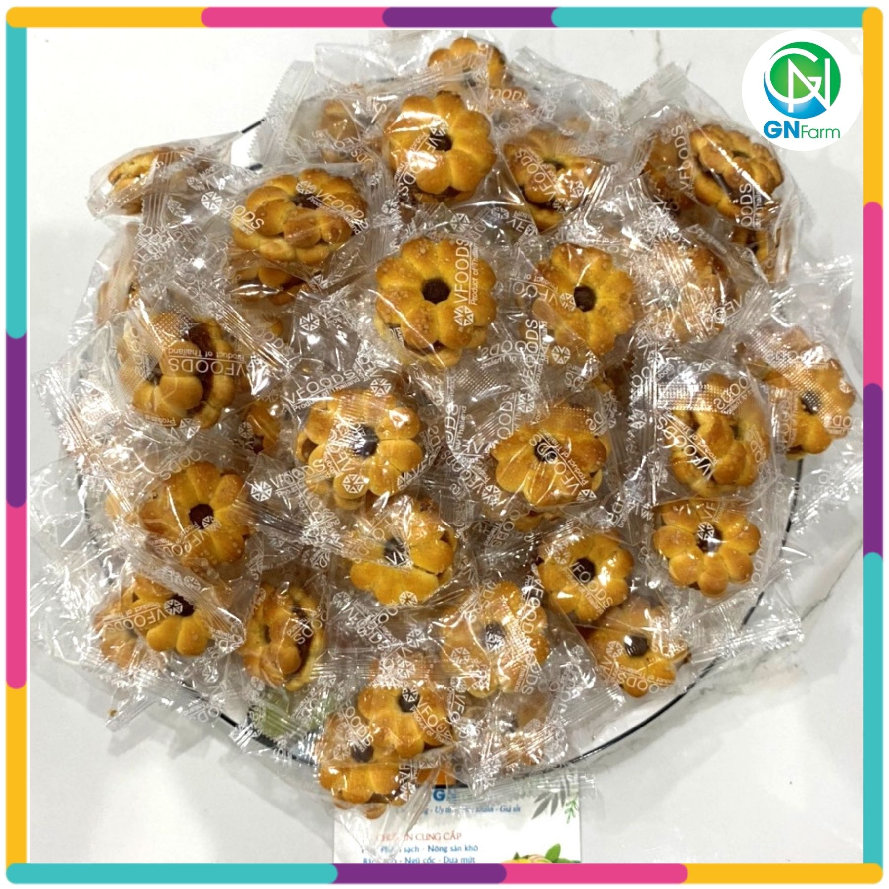 Bánh bông mai nhân khóm bánh quy thái lan siêu ngon - túi 1kg