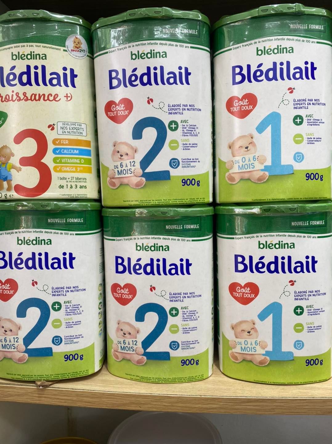 Sữa Bledilait  số 2 của Pháp hộp 900g