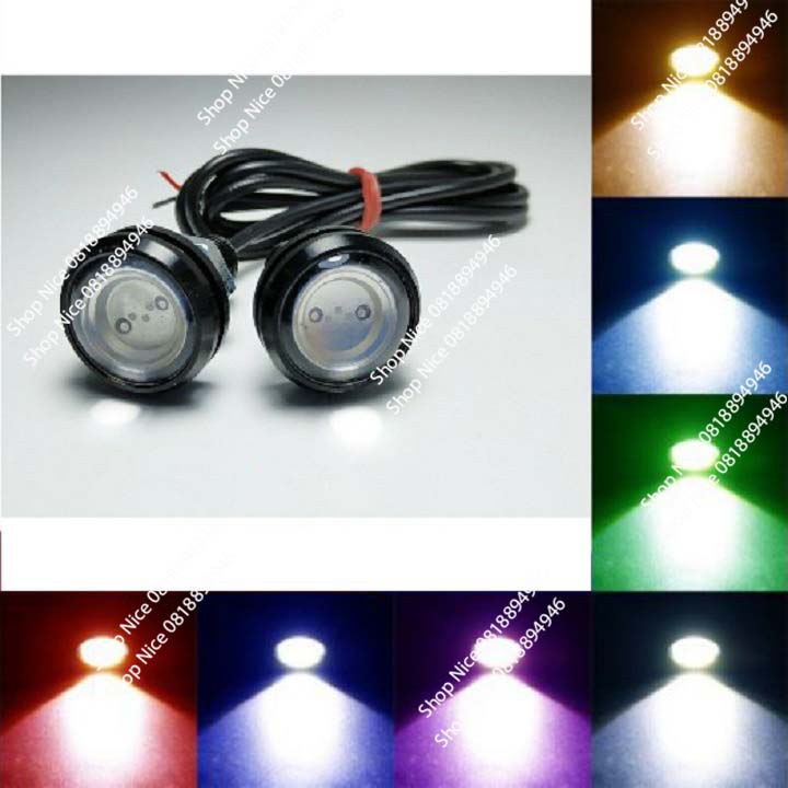 Đèn xi nhan xe máy led cúc áo mắt mèo giá 1 đôi