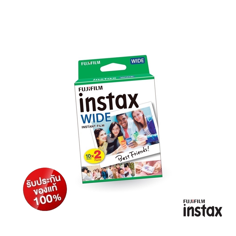 Free shipping Fujifilm Instax wide instant film film (pack20 = 20) *lot new 04/2026 ราคา 800 บาท*ส่งฟรี