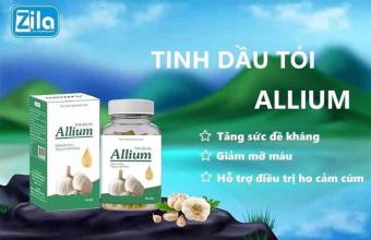 TINH DẦU TỎI ALLIUM (60viên/ 1 hộp) BH 1đổi 1 bởi Thanh Thảo Beauty Store