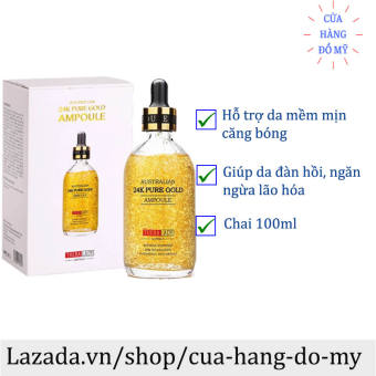 Serum dưỡng da Thera Lady Australian 24K Pure Gold Ampoule 100ml Của Úc - Serum 24k Thera Lady - Cửa Hàng Đồ Mỹ