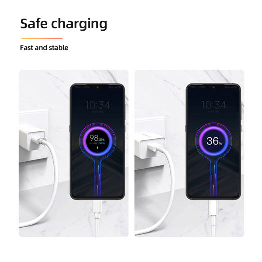 cáp Sạc Xiaomi 6A Type-C Chính Hãng 1M/1.5M/2M Turbo Sạc Nhanh, Dành Cho Poco M3 X3 NFC F2 Mi 11 9 Black Shark 3 Redmi Note 10 K30 TipoC