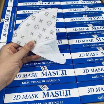 Khẩu Trang 3D MASK Chính Hãng Masuji Kháng Khuẩn[Hộp 50c]