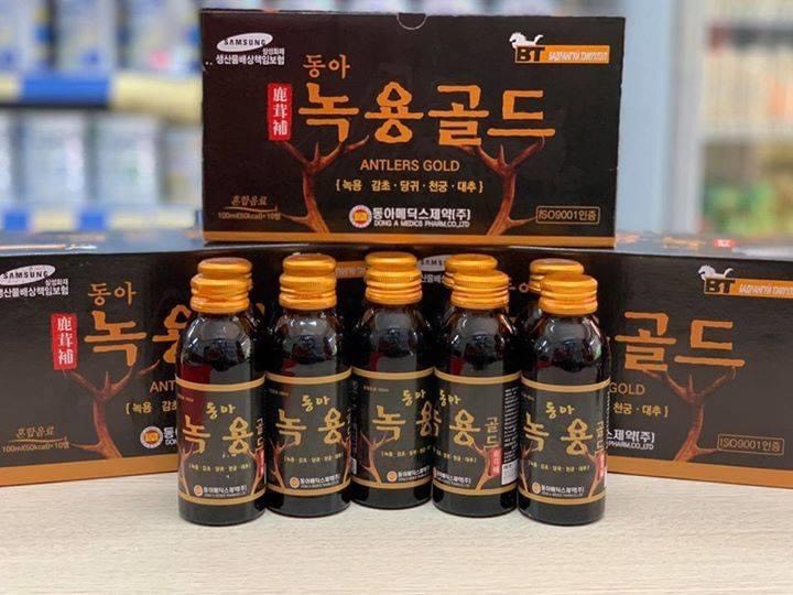 Chai 100ml nước hồng sâm nhung hươu Samsung