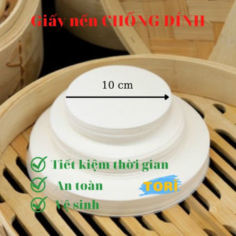 Giấy nến chống dính lót đế bánh loại tròn