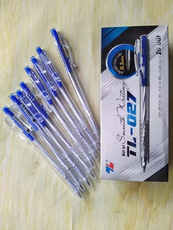 Hộp 10 bút thiên long 0.27 chất lượng ngòi 0.5mm giá 45k