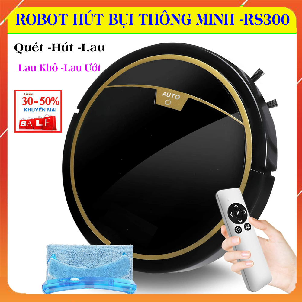 Robot hút bụi lau nhà,robot lau nhà, robot hút bụi lập trình dọn dẹp, quét-hút-lau khô và lau ướt, cảm biến thông minh, trục xoay đa chiều, công suất cực lớn, bảo hành 1 đổi 1, mua ngay!