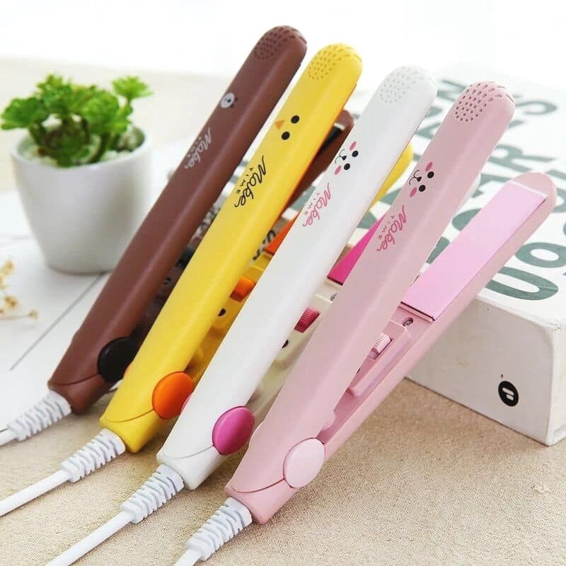 Kẹp uốn tóc duỗi tóc mini, Máy là tóc mini Make Time, Máy ép tóc mini hàng chuẩn đẹp, đồ dùng cần thiết cho mọi cô nàng