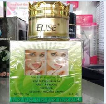 Kem Elise dưỡng trắng da, ngừa nám, tàn nhang 10g