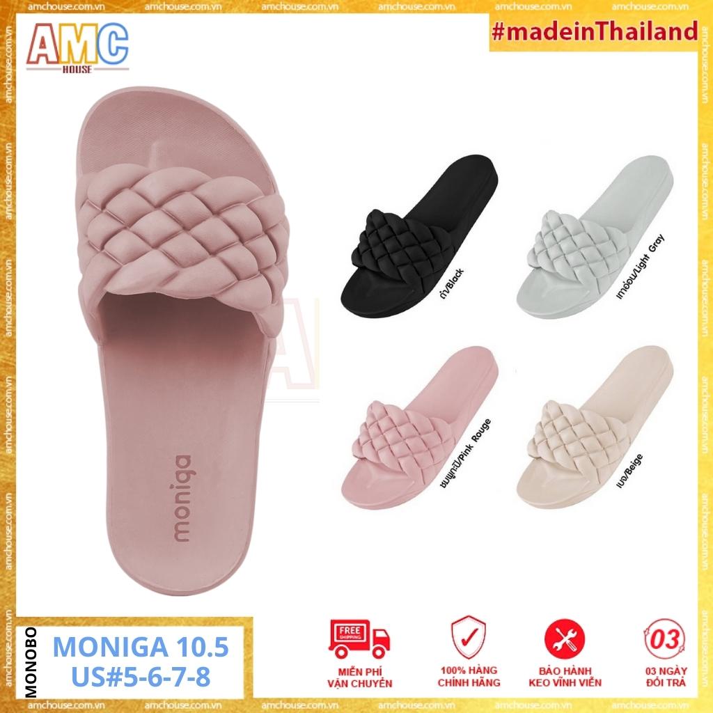 Dép quai ngang mang trong nhà nữ thái lan, dép đi biển thông thoáng, chống thấm nước, chống trơn monobo - moniga 10.5
