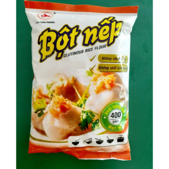 Bột Nếp Tuấn Phương 400g, bột nếp làm bánh
