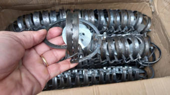 Combo 5 bẫy chuột cạm kiềng cỡ nhỏ miệng 9 cm