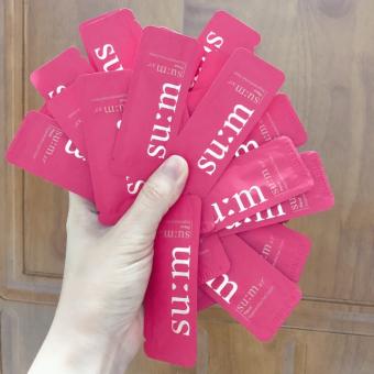 Combo 10 gói kem mắt SUM đỏ trẻ hóa vùng mắt