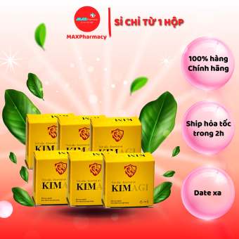 HỘP 10 CHAI Dầu gió KIM nước trắng Agi Herbal Hương thơm thư giãn, Giữ ấm cơ thể 6ml - MAXpharmacy