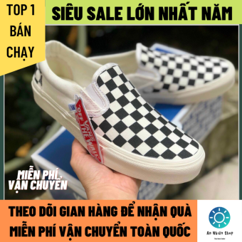 Giày Sneaker Thể Thao Nam Nữ Vans_Slip On Bản Mới Cực Đẹp, giày thể thao nữ, giày sneaker nữ, giày thể thao nam giay nam, giày sneaker, giày trượt ván
