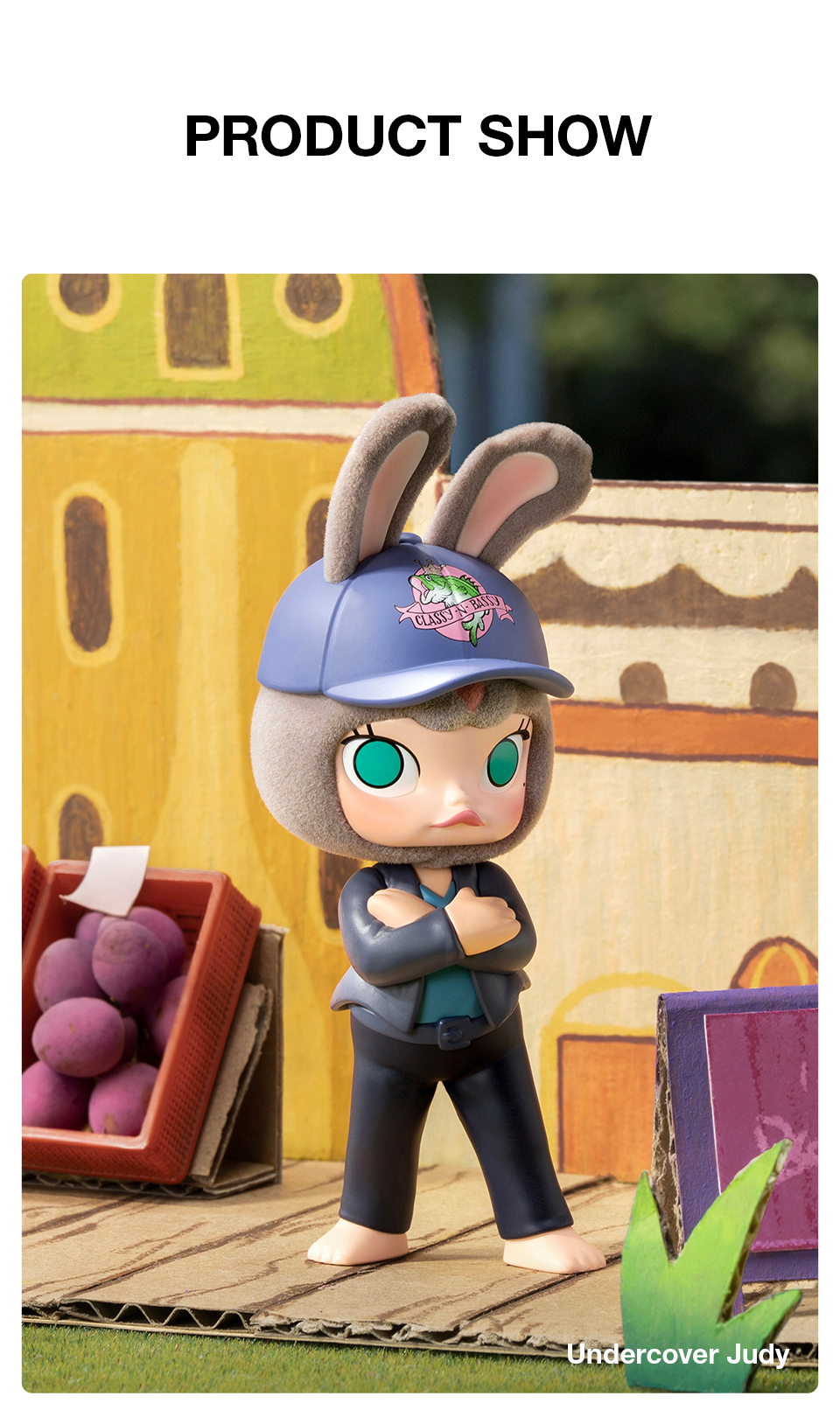 POP MART MOLLY × Zootopia Co-branded Series Figures Blind Box