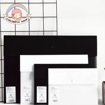 Túi đựng tài liệu giấy kiểm tra B5 A4 nhựa nhám tiện lợi