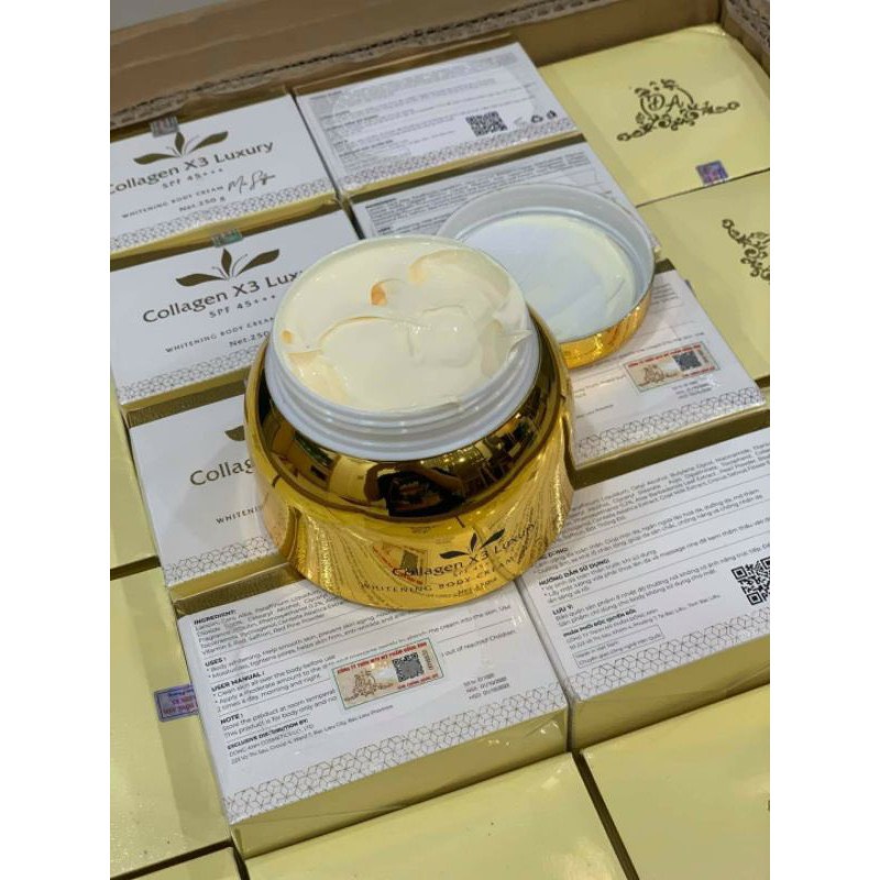 [CHÍNH HÃNG] Body Collagen X3 Luxury Mẫu Mới 250gr