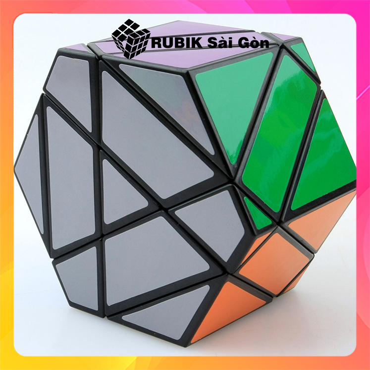 Rubik Biến Thể Diansheng Hexagonal Shield Cube 3x3 Rubic DS Tấm Khiên Cực Khó Xịn Đẹp Xoay Mượt Nâng Cao Giá Tốt