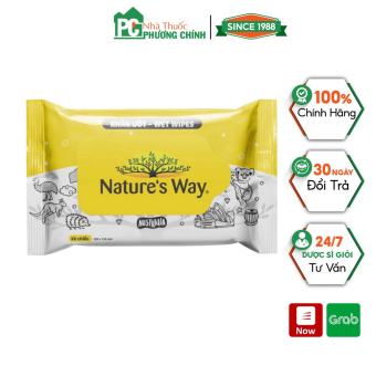 Khăn Giấy Ướt Nature's Way Cao Cấp Không Mùi