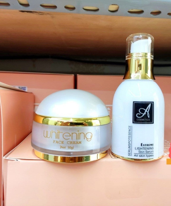 Combo Kem Face Pháp A Cosmetic + Serum Huyết Thanh A cosmetics