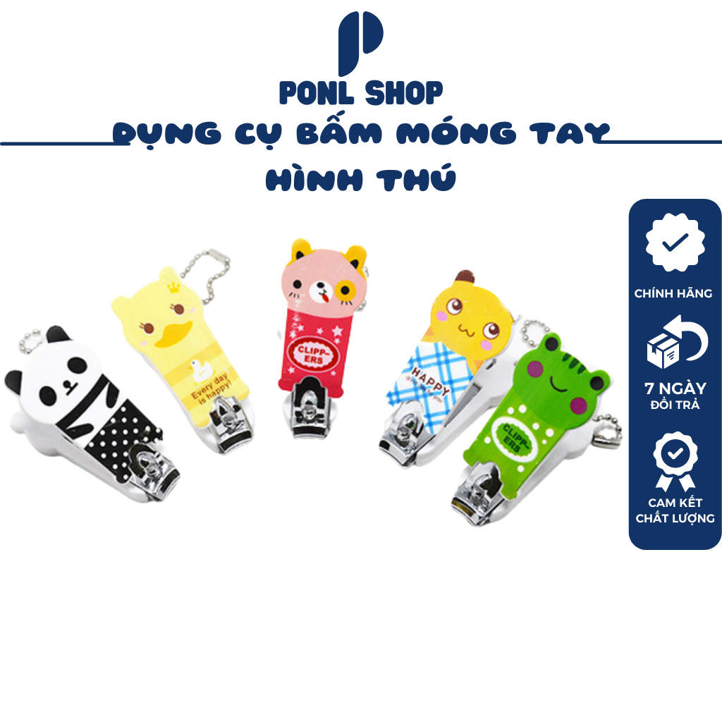 Dụng cụ bấm móng tay hình thú xinh xắn
