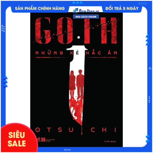 Sách - goth - những kẻ hắc ám - newshop