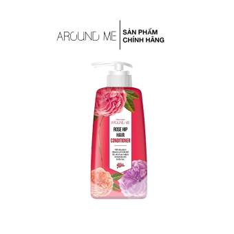 Dầu Xả Thảo Mộc Mềm Mượt Tóc Around Me Rose Hip Perfume Hair Conditioner Hương Hoa Hồng 500ML - Nhập Khẩu Hàn Quốc