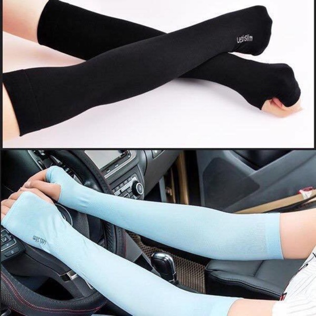 Găng tay chống nắng xỏ ngón Letslim