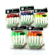 Luminous Squid Jig Fishing Lures, 25pcs, 10.5cm