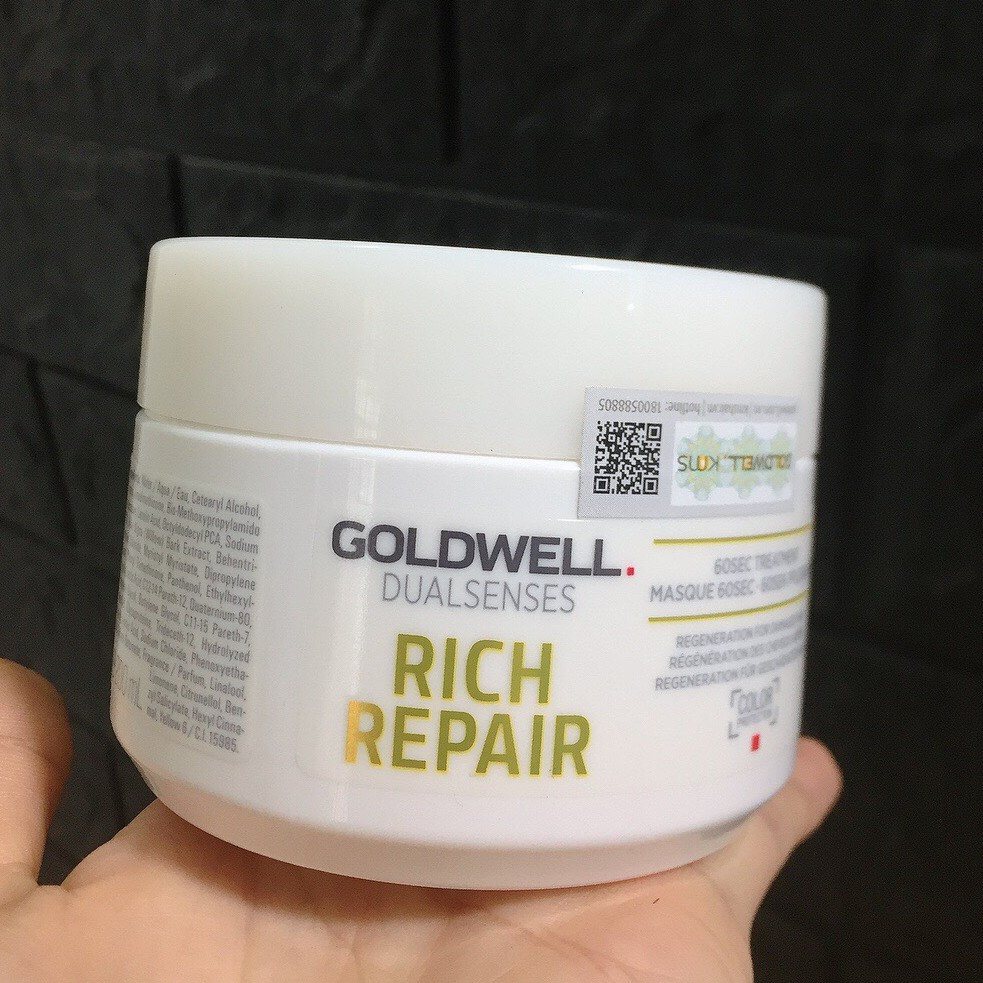 Hấp dầu phục hồi tóc goldwell dualsense rich repair 200ml