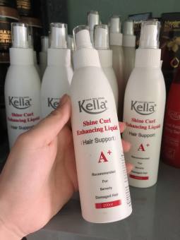 Xịt Dưỡng Tóc Kella A+ Dành Cho Tóc Xoăn 200ml - Xịt Dưỡng Tóc Xoăn