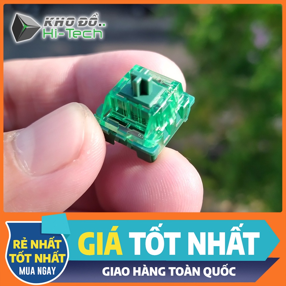 Switch Akko CS Matcha Green đã lube mượt mà cho bàn phím cơ - Akko Matcha CS - Switch linear quốc dân