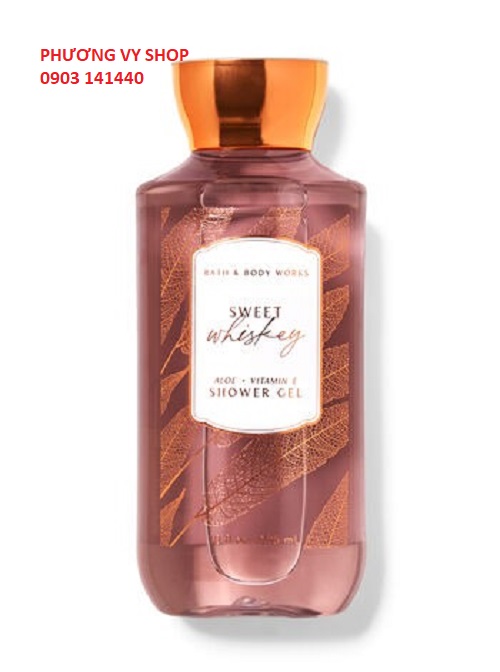 Gel tắm hương nước hoa bbw sweet whiskey
