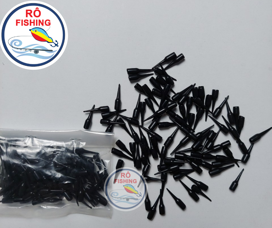 100 cái Chụp chì câu cá / Chân cắm cao su câu cá (100 cái)