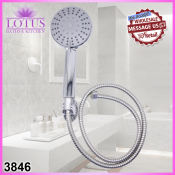 Lotus Baths Handheld Shower Head Set, Adjustable Detachable, Bathroom