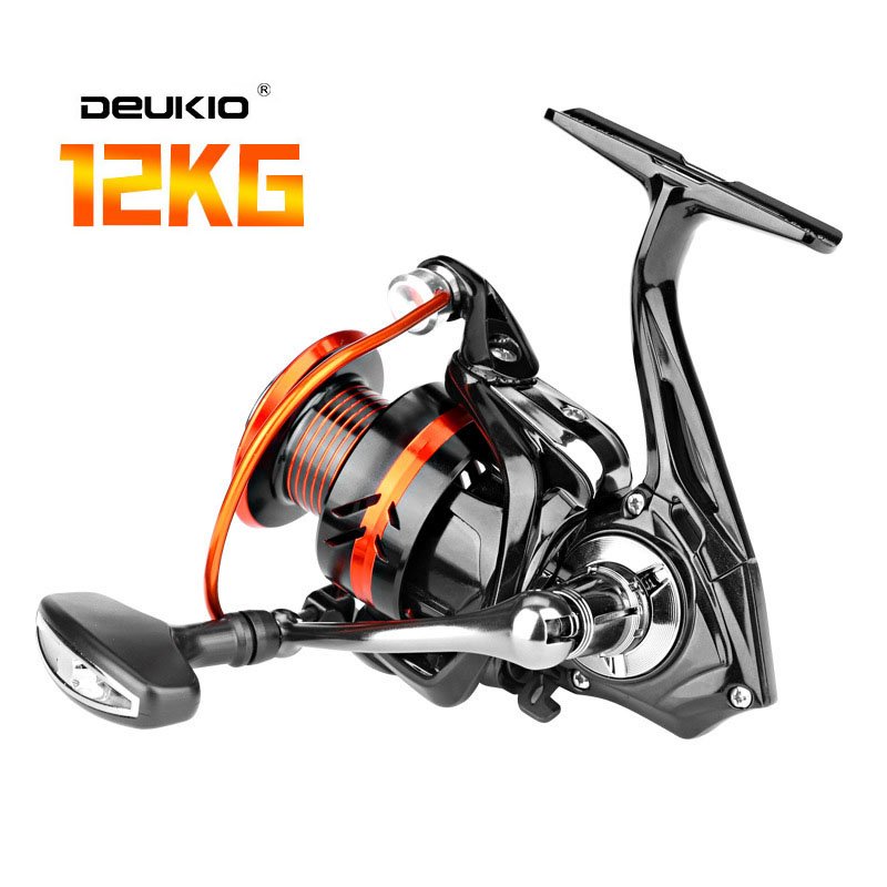 Máy câu cá kim loại Deukio CK size từ 2000-7000 câu lục câu lure và lăng xê