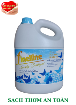 Nước giặt xả godel Fineline xanh 3600ml, Công nghệ thái lan uy tín chất lượng.