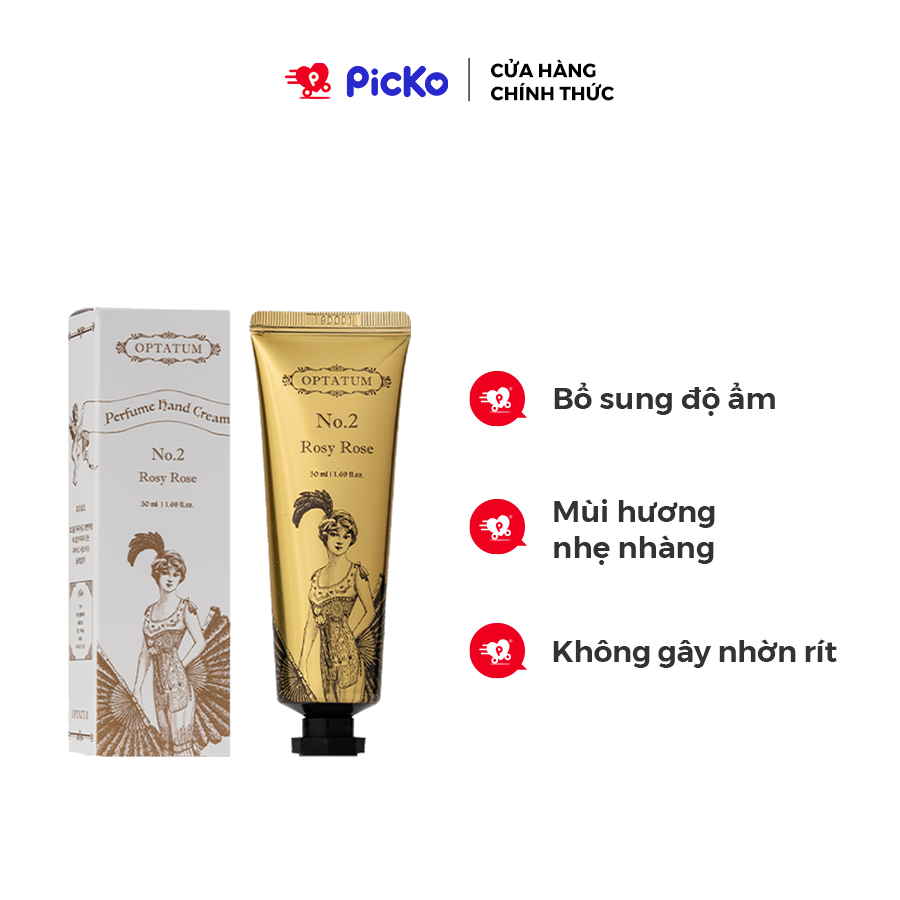 Kem dưỡng da tay OPTATUM Perfume Hand Cream 50ml PICKO