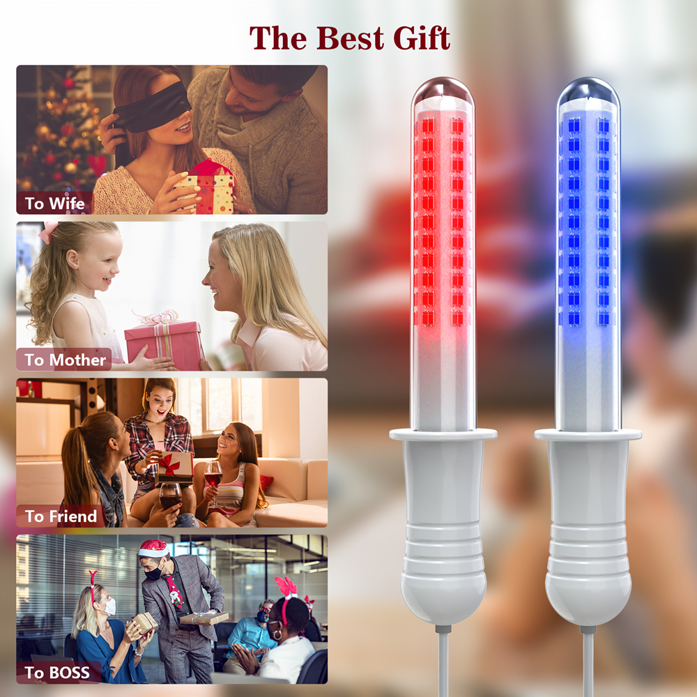 ผู้หญิง อุปกรณ์รักษาช่องคลอดอักเสบจากนรีเวช 70 ส่วนบุคคล LED Va-ginal นวดใช้ในบ้าน แสงสีฟ้าสีแดง การบำบัดทางช่องคลอด หญิง ดูแลบ้าน การรักษาทางนรีเวช Va-ginal Rejuvenation Wand อุปกรณ์ดูแลผู้หญิงโดยใช้ไฟสีแดงสีน้ำเงิน ราคา 10,157 บาท*ส่งฟรี